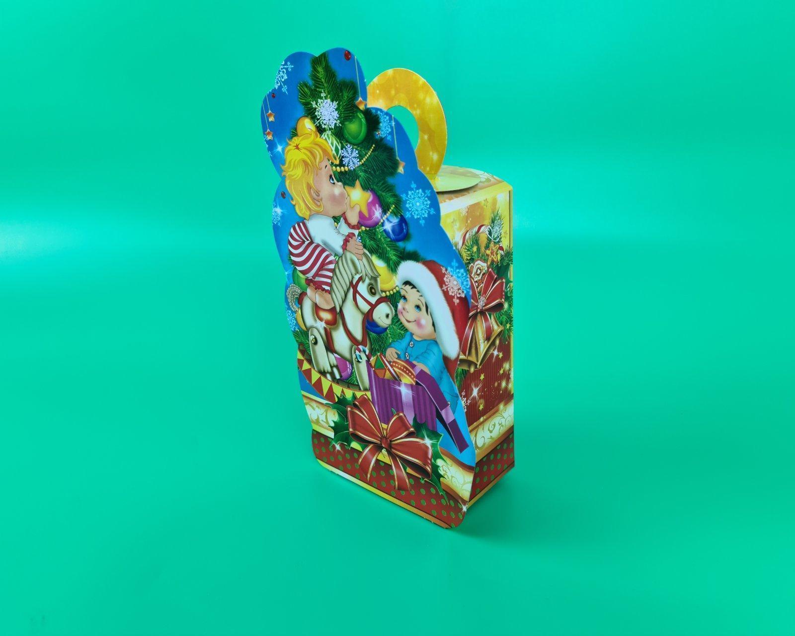 Новогодние коробки для конфет №229 (700гр) nerw Новогодние подарки (25 шт)