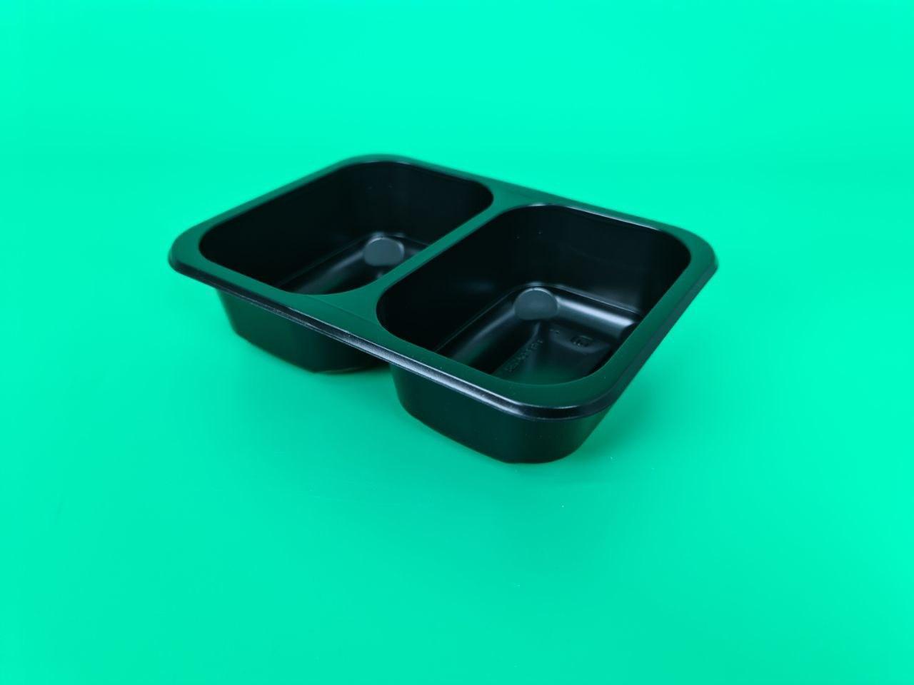 Контейнер T-2 187/137/48 черный PP PL (50 шт) Контейнер T-2 187/137/48 черный PP PL (50 шт)