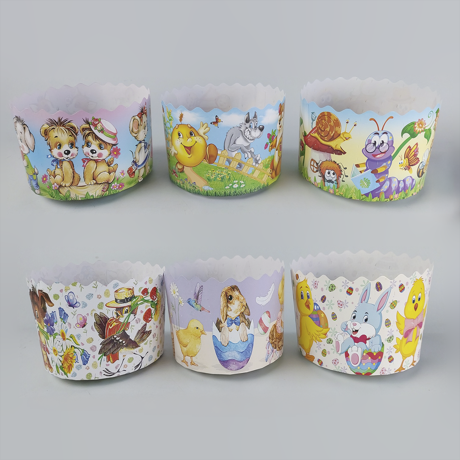 Формы бумажные для кулича размер 85х130 