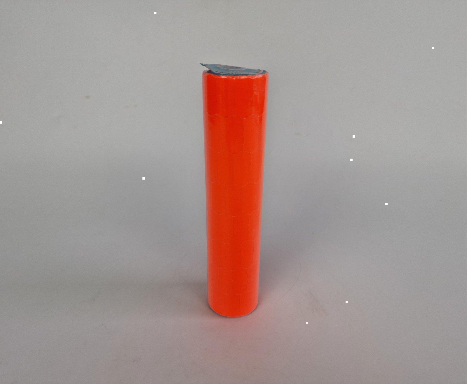 Ценник бумажный маленький красный (12х22 мм) 5 м (а8) (8 шт)