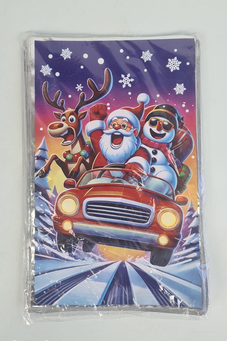 Пакет фольгированный для подарков и конфет размер 25х40 №46 