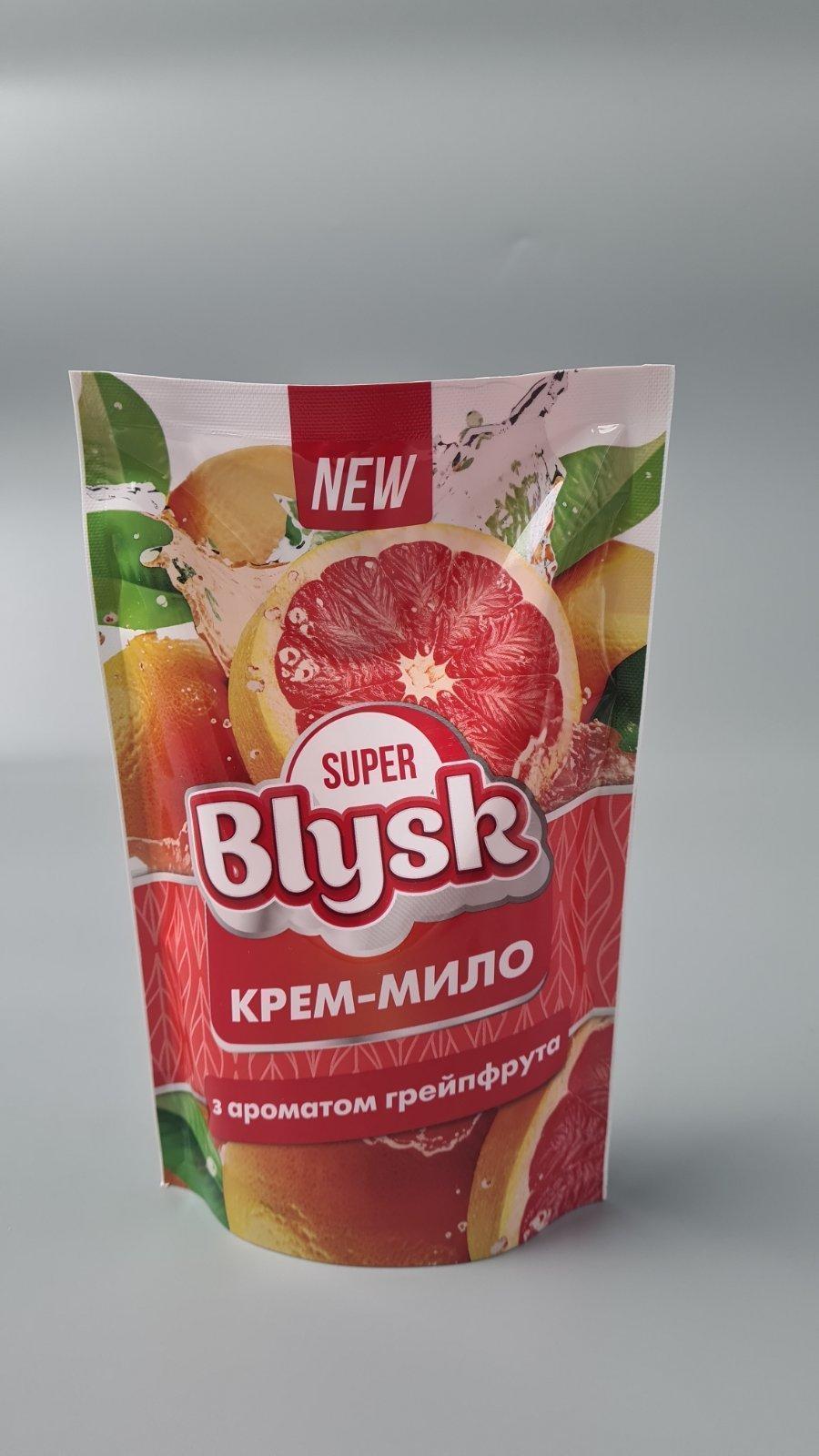Мыло жидкое крем Super Blysk 460мл дой-пак Грейфрут (1 шт) Мыло жидкое крем Super Blysk 460мл дой-пак Грейфрут (1 шт)