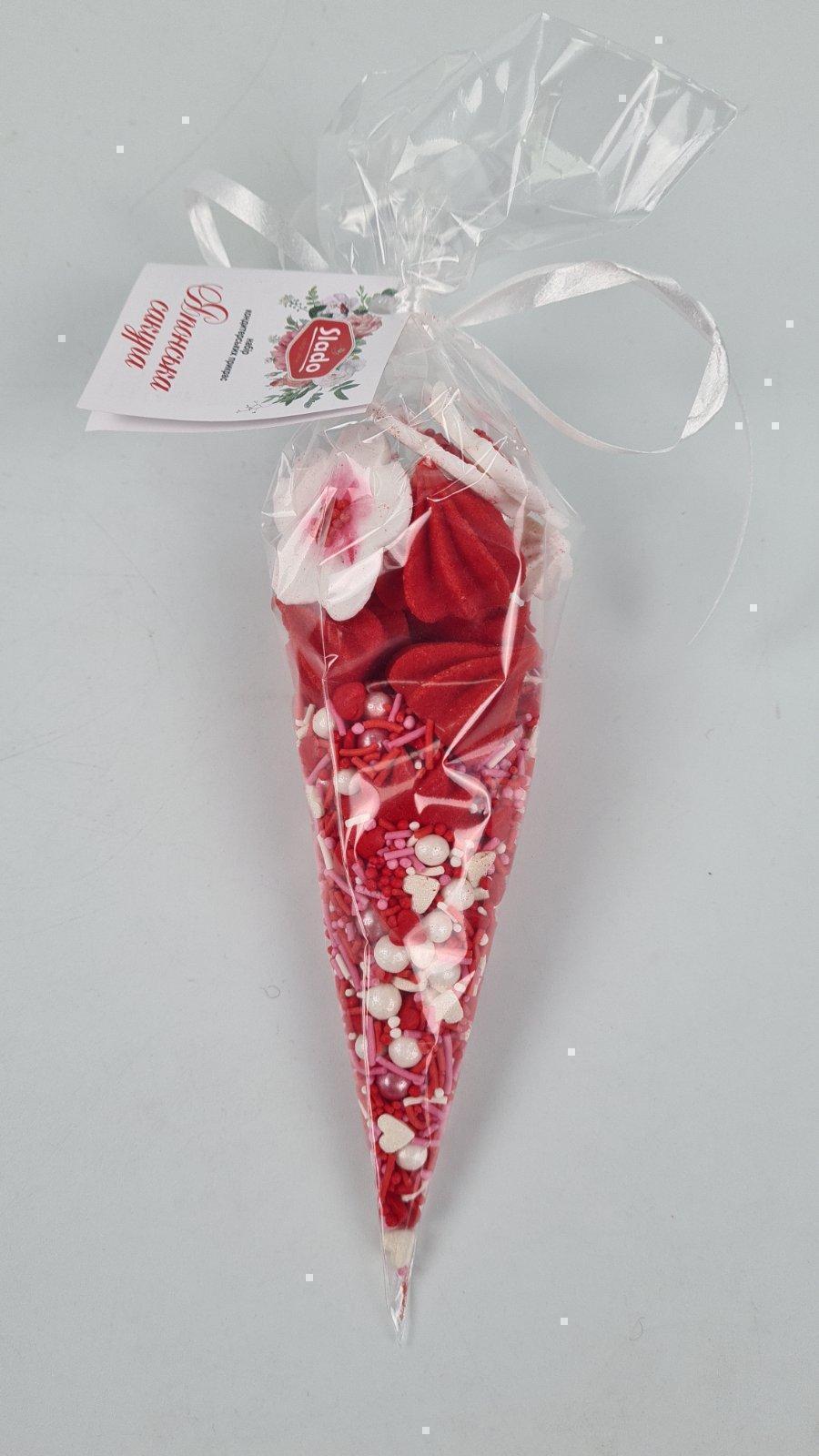 Кондитерское украшение конус Японская сакура  (1 шт)