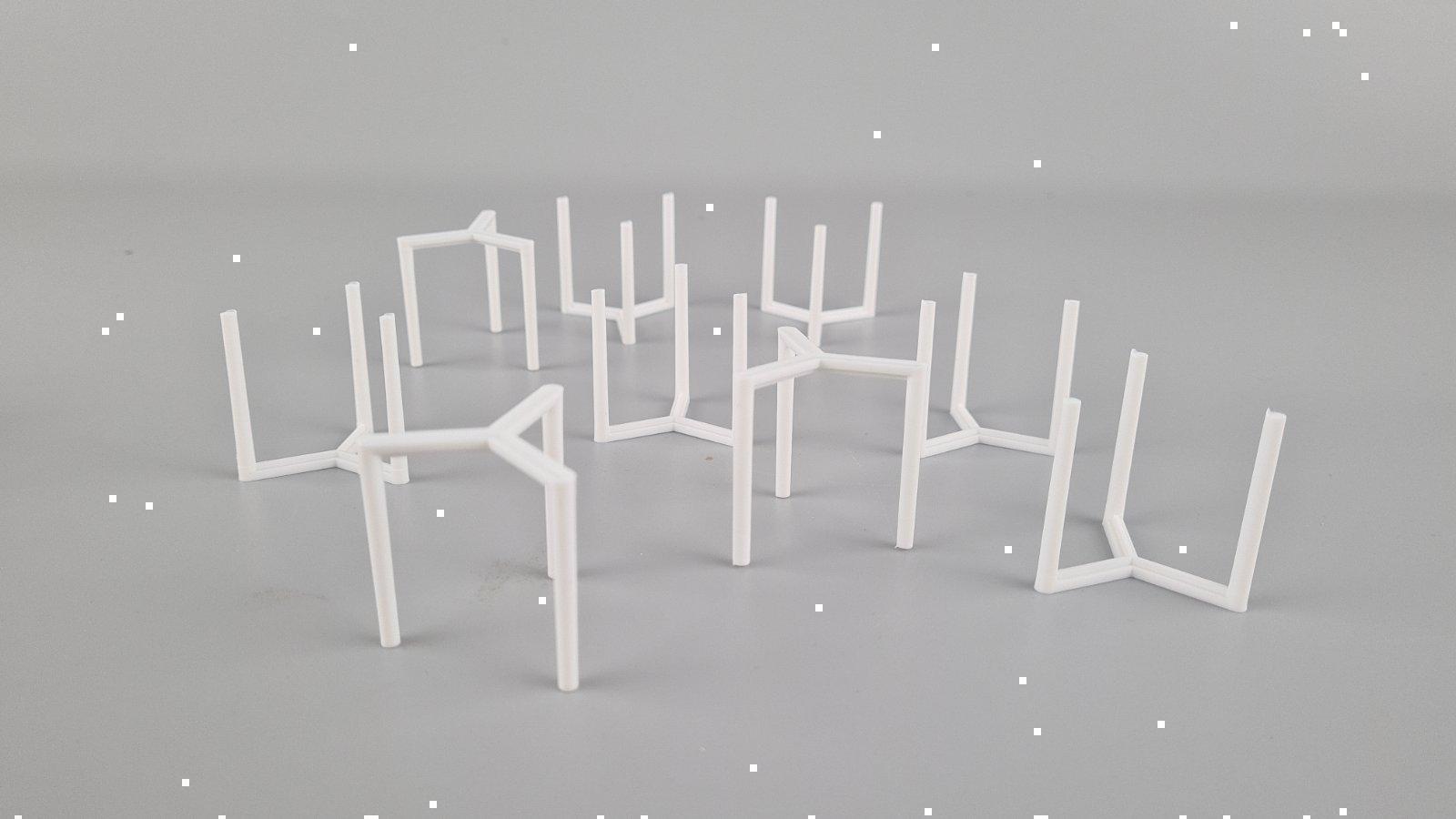 Триподы в коробку для пиццы (1 шт)