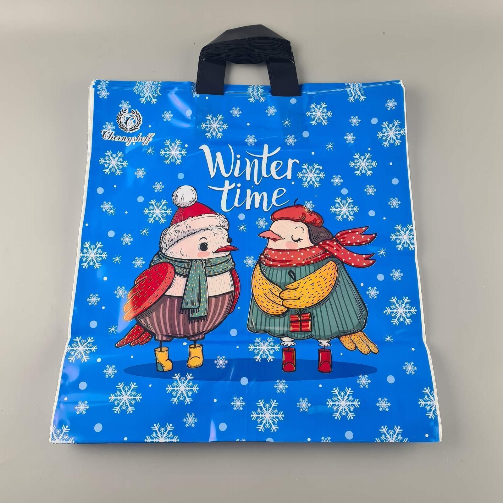 Пакет с петлевой ручкой 40*42 Н.Год 