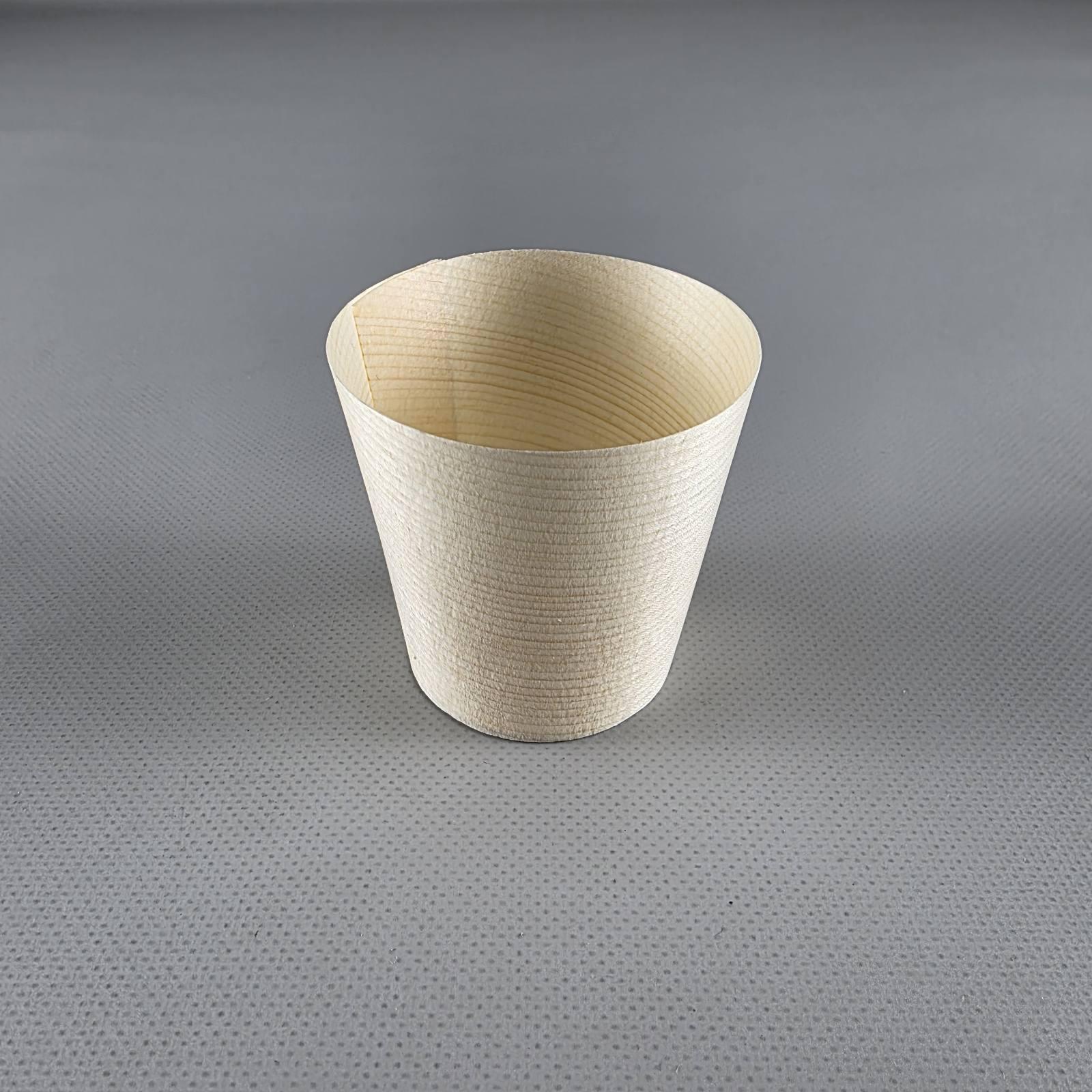 Стакан, бамбук, h 60 мм, Ø 60 мм, (100) (100 шт)