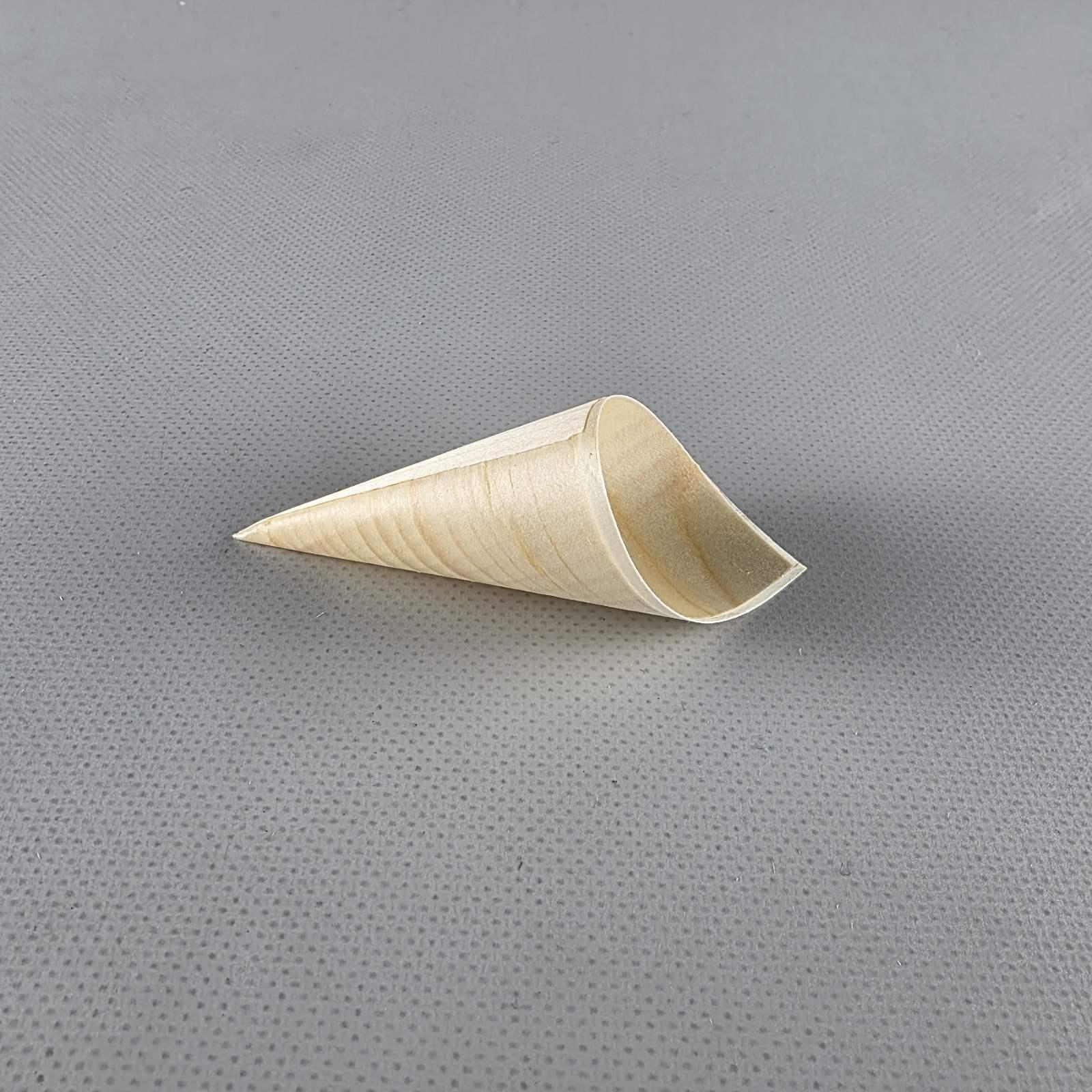 Конусный стакан, дерево, 80 мм, (100) (100 шт) Конусный стакан, дерево, 80 мм, (100) (100 шт)