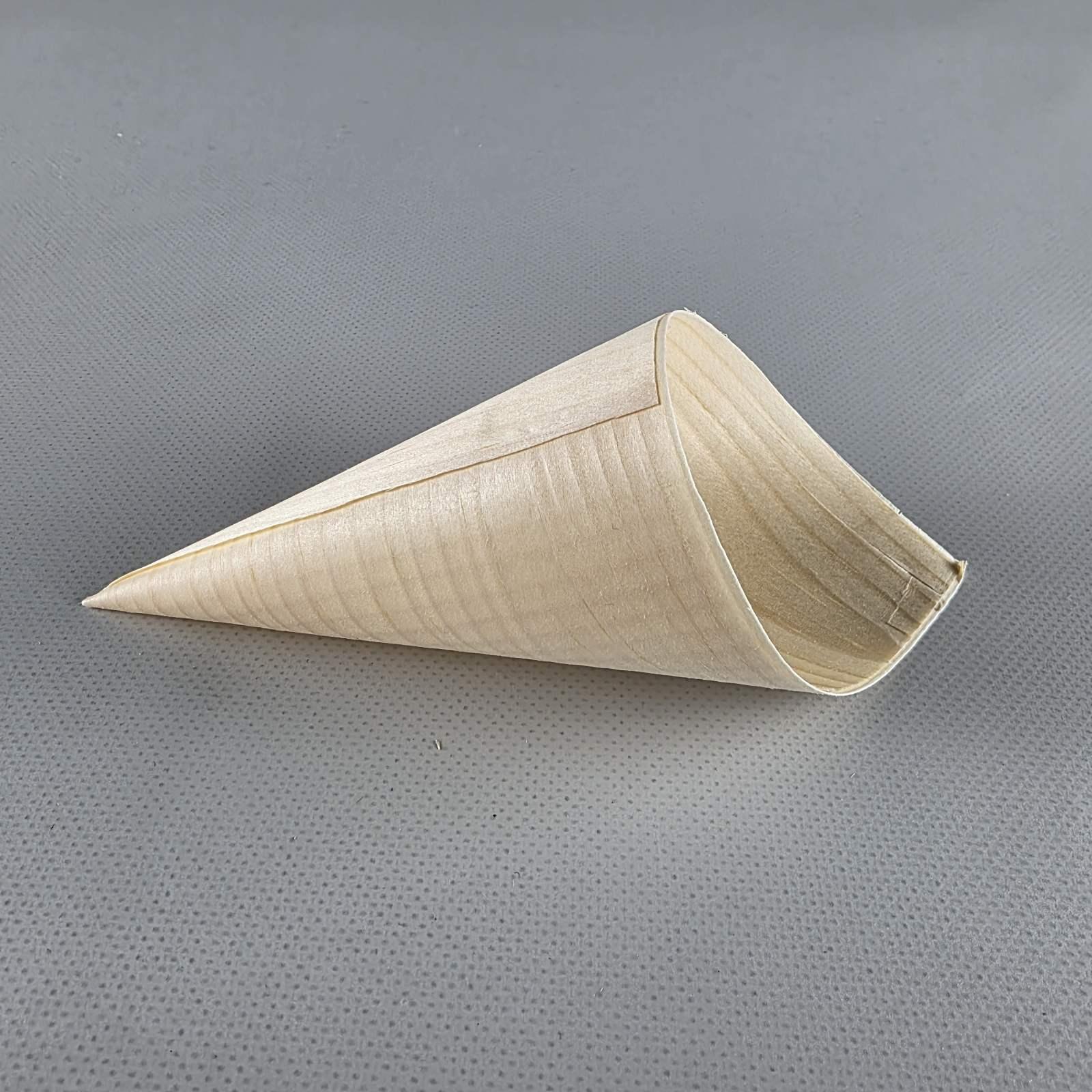 Конусный стакан, дерево, 155 мм, (100) (100 шт) Конусный стакан, дерево, 155 мм, (100) (100 шт)