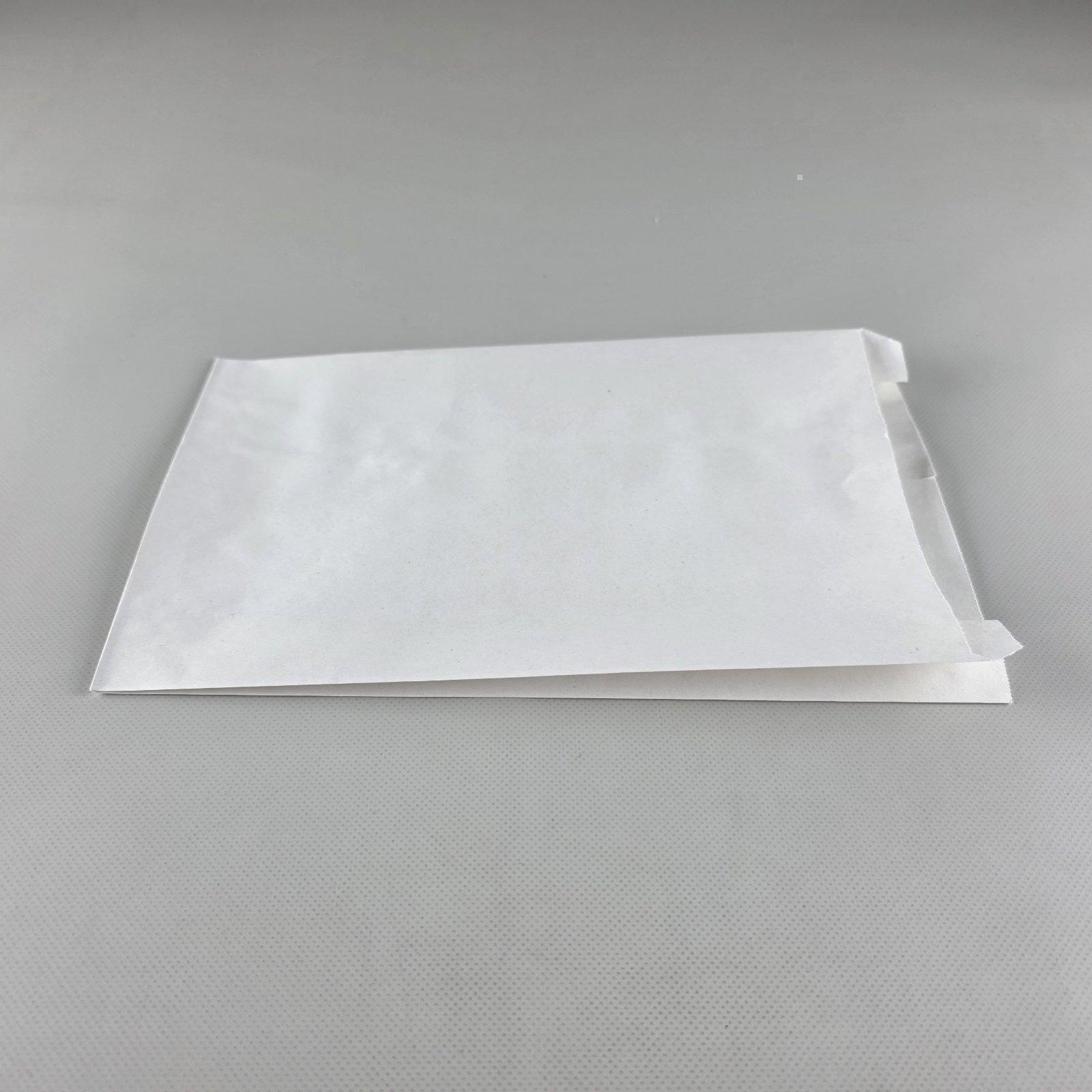 Бумажные пакеты саше крафт белый, 170х50х280, 50г/м2 (100 шт)
