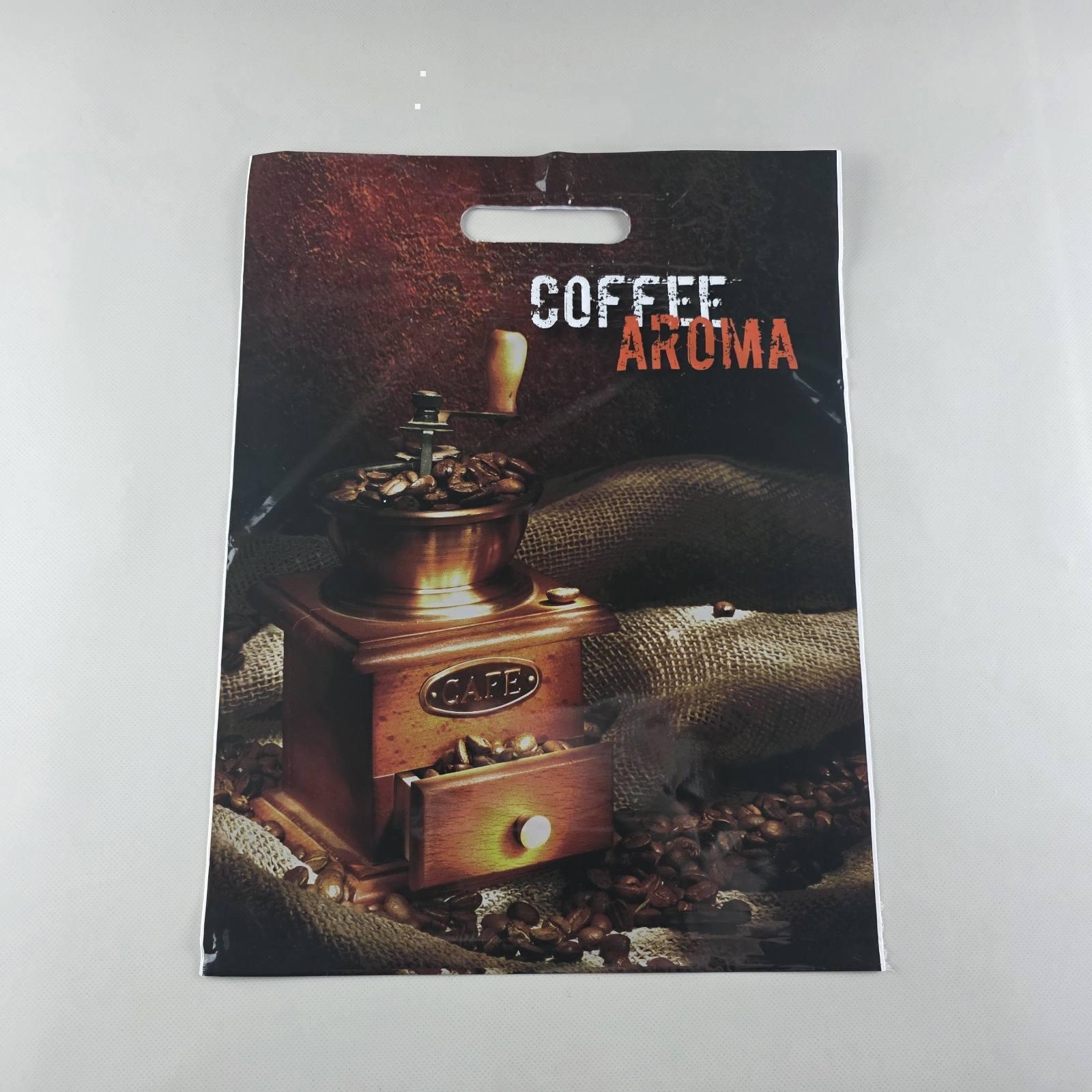 Пакет с прорезной ручкой, ламинированный 