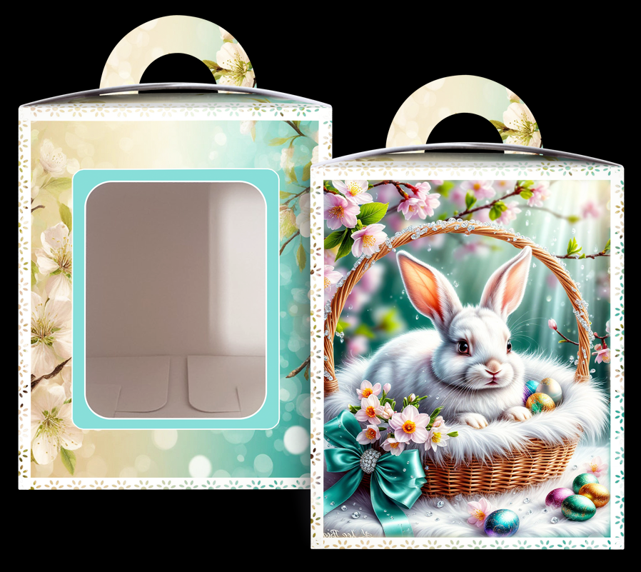 Коробка под пасхальный Пасхи 14см *14см*18,7см (400грм) №7 (1 шт) Коробка под пасхальный Пасхи 14см *14см*18,7см (400грм) №7 (1 шт)