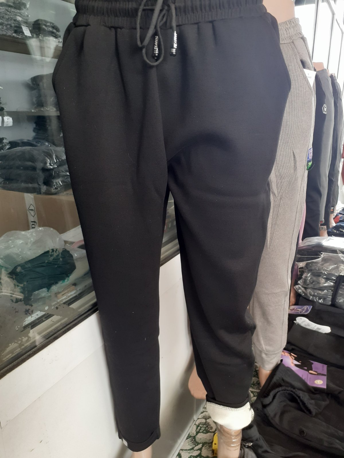 Брюки женские Clover M623 (полиэстер) мех внутри, батал 2XL-6XL Брюки женские Clover M623 (полиэстер) мех внутри, батал 2XL-6XL