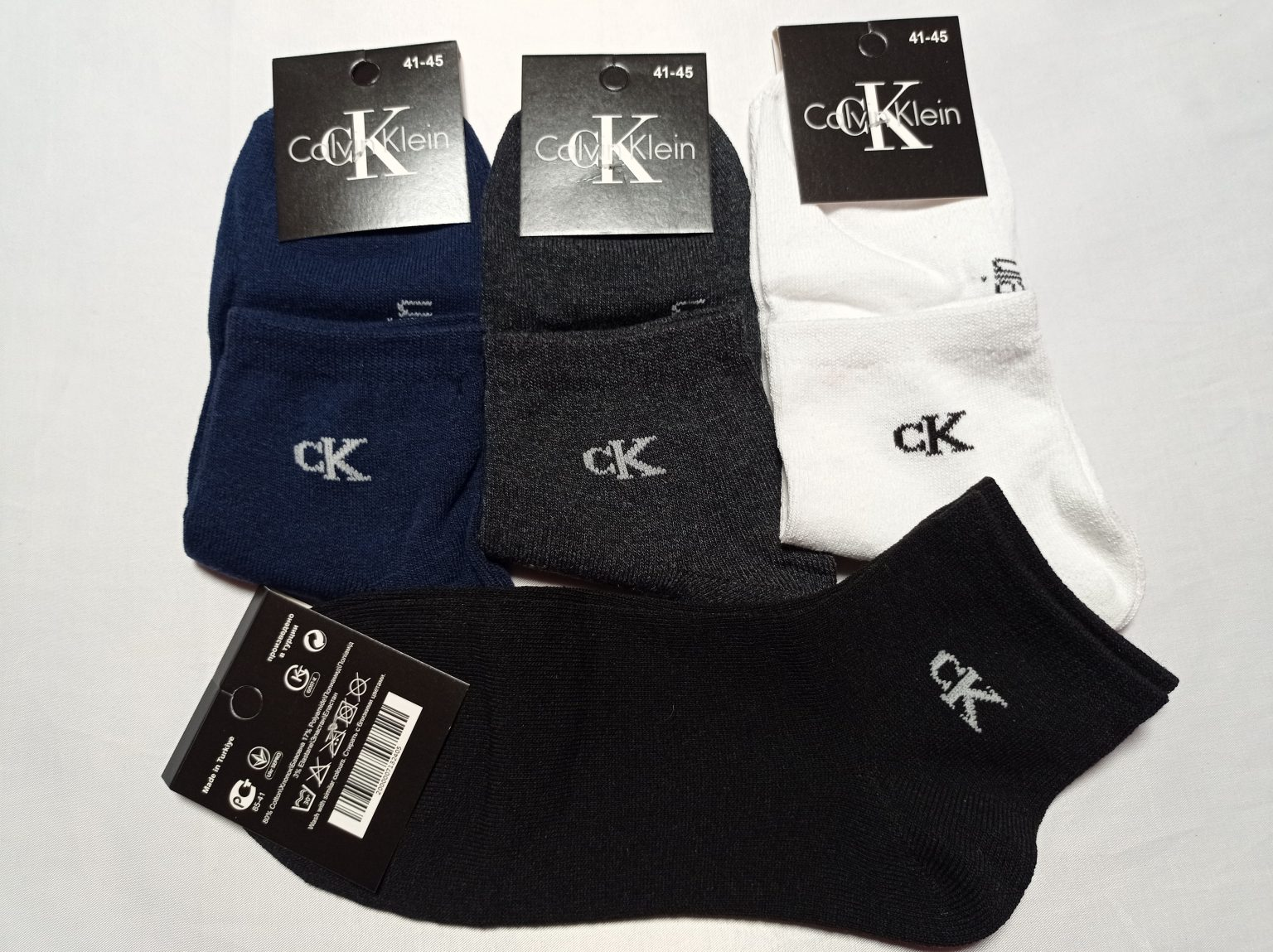 Мужские носки Calvin Klein размер 41-45 Мужские носки Calvin Klein размер 41-45