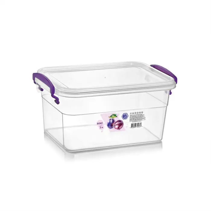 Контейнер Народный продукт с ручками 2 л Контейнер Народный продукт с ручками 2 л