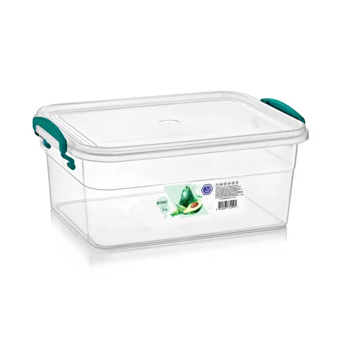 Контейнер Народный продукт с ручками 3 л Контейнер Народный продукт с ручками 3 л