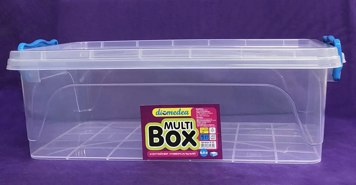 Контейнер универсальный пищевой 6 л, MULTI BOX A-33 Контейнер универсальный пищевой 6 л, MULTI BOX A-33