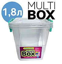 Контейнер универсальный пищевой 1,8 л, MULTI BOX A-10 Контейнер универсальный пищевой 1,8 л, MULTI BOX A-10