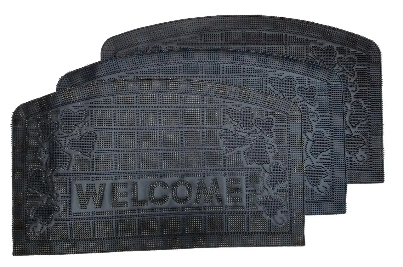 Коврик придверный 45*75 см Welcome (Листья) Коврик придверный 45*75 см Welcome (Листья)