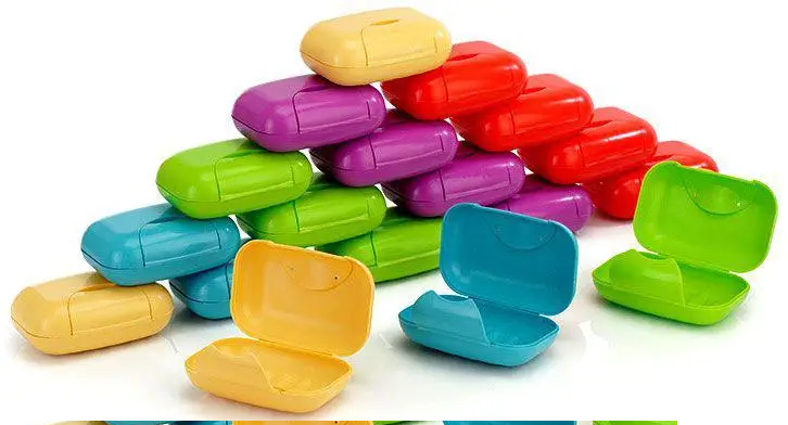 Мыльница пластиковая дорожная с защелками "Юнипласт" Мыльница пластиковая дорожная с защелками "Юнипласт"