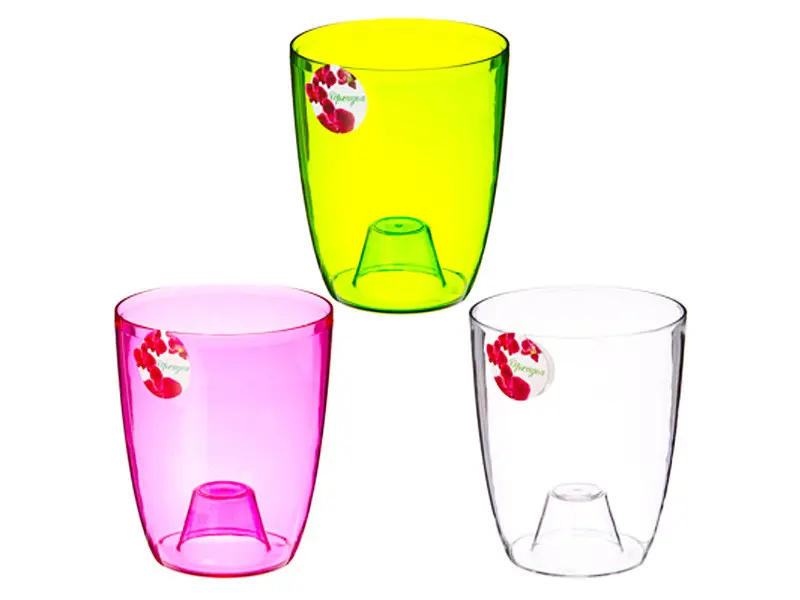 Горшок для цветов "Орхидея" 15*17см, (Алеана) Горшок для цветов "Орхидея" 15*17см, (Алеана)