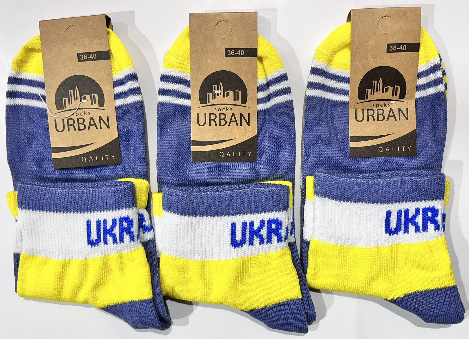 Носки женские демисезонные патриотические URBAN, размер 36-40 Носки женские демисезонные патриотические URBAN, размер 36-40