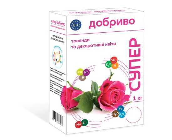 Супер удобрение для роз 1кг Супер удобрение для роз 1кг