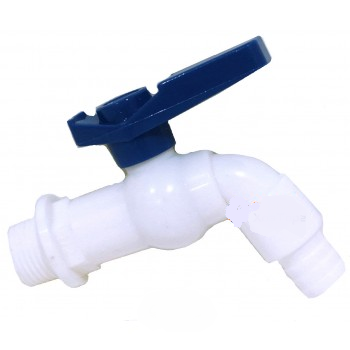 Кран пластиковый водоразборный 1/2" Кран пластиковый водоразборный 1/2"