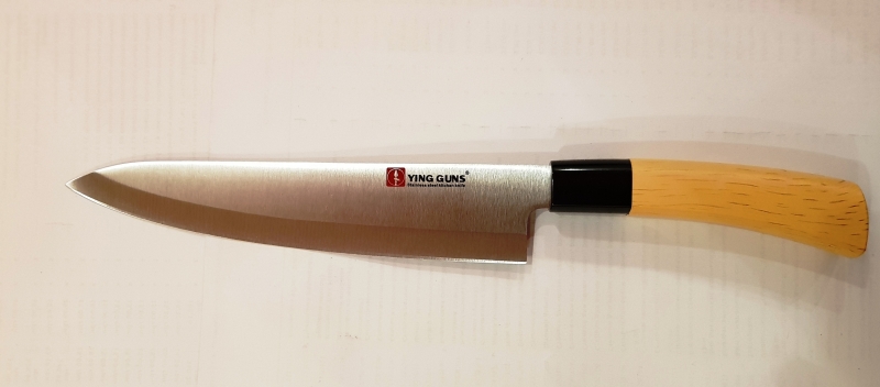 Нож широкая деревянная ручка E-10 - 33.5 см. Нож широкая деревянная ручка E-10 - 33.5 см.