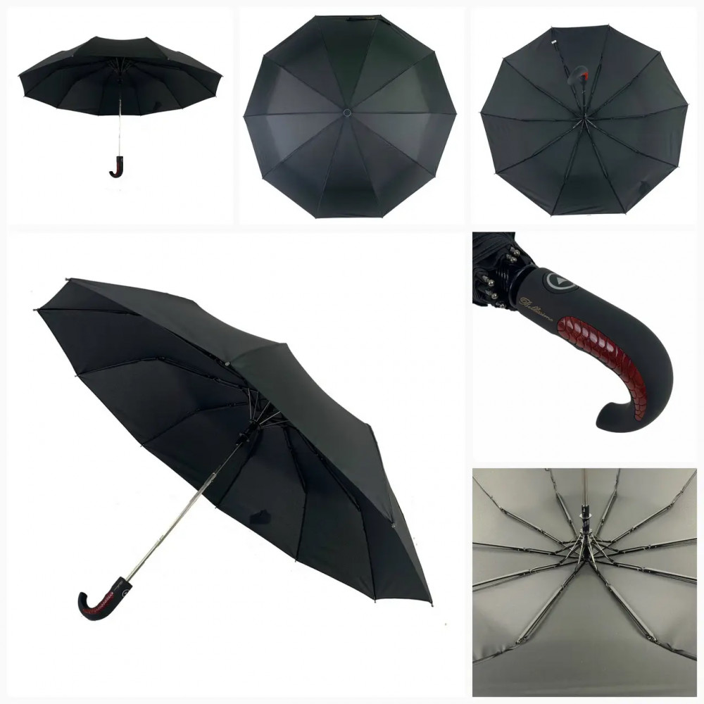 Зонт мужской полуавтомат 10 спиц, антивитер. Венгрия (467) Зонт мужской полуавтомат 10 спиц, антивитер. Венгрия (467)