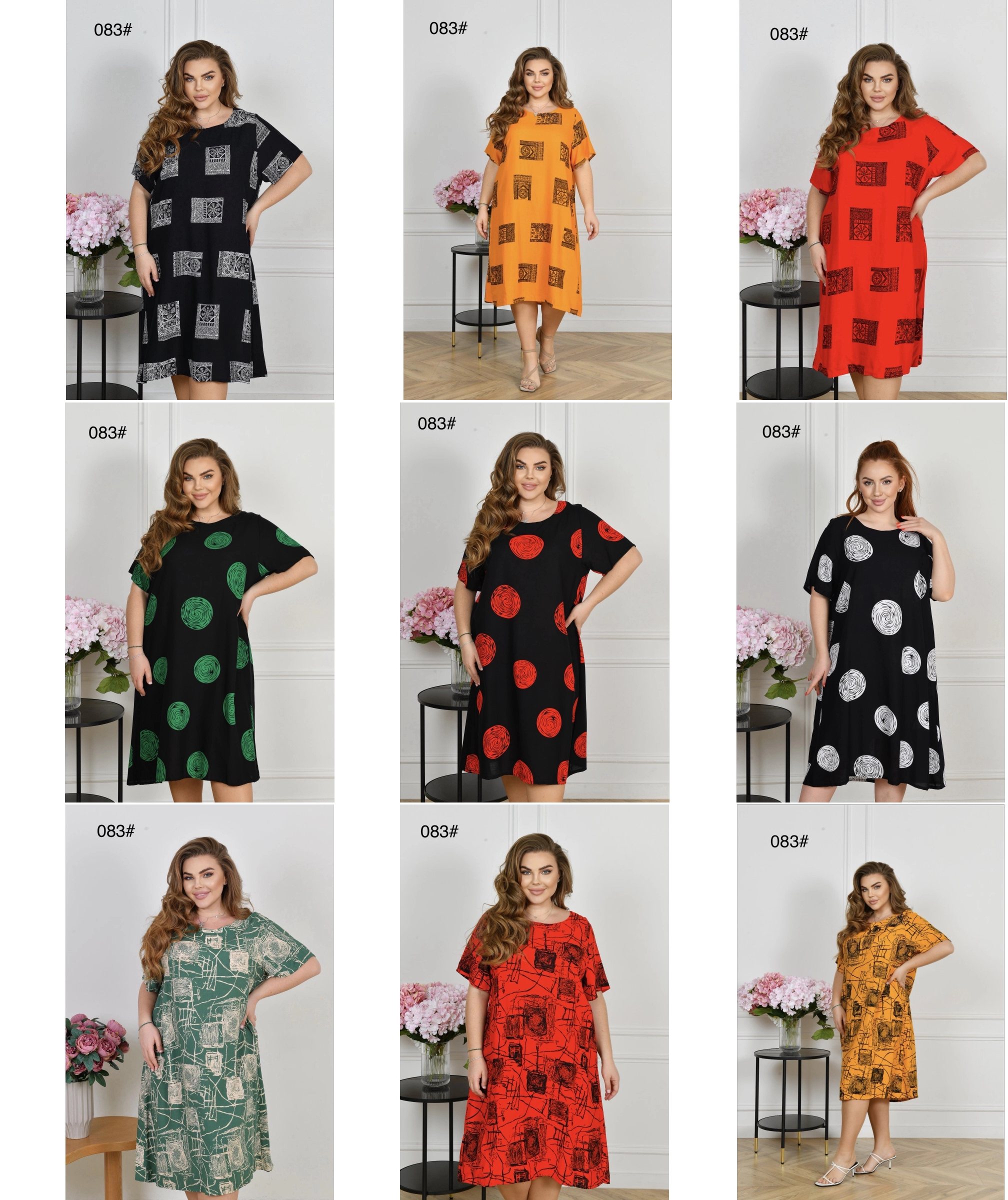 Жіночі літні сукні. Розмір універсальний 60-64. Матеріал штапель. Жіночі літні сукні. Розмір універсальний 60-64. Матеріал штапель.