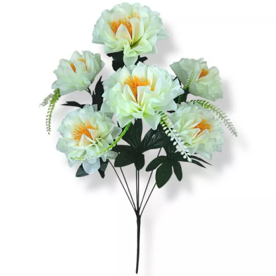 Искусственные цветы букет георгины Киевлянка, 66см Искусственные цветы букет георгины Киевлянка, 66см