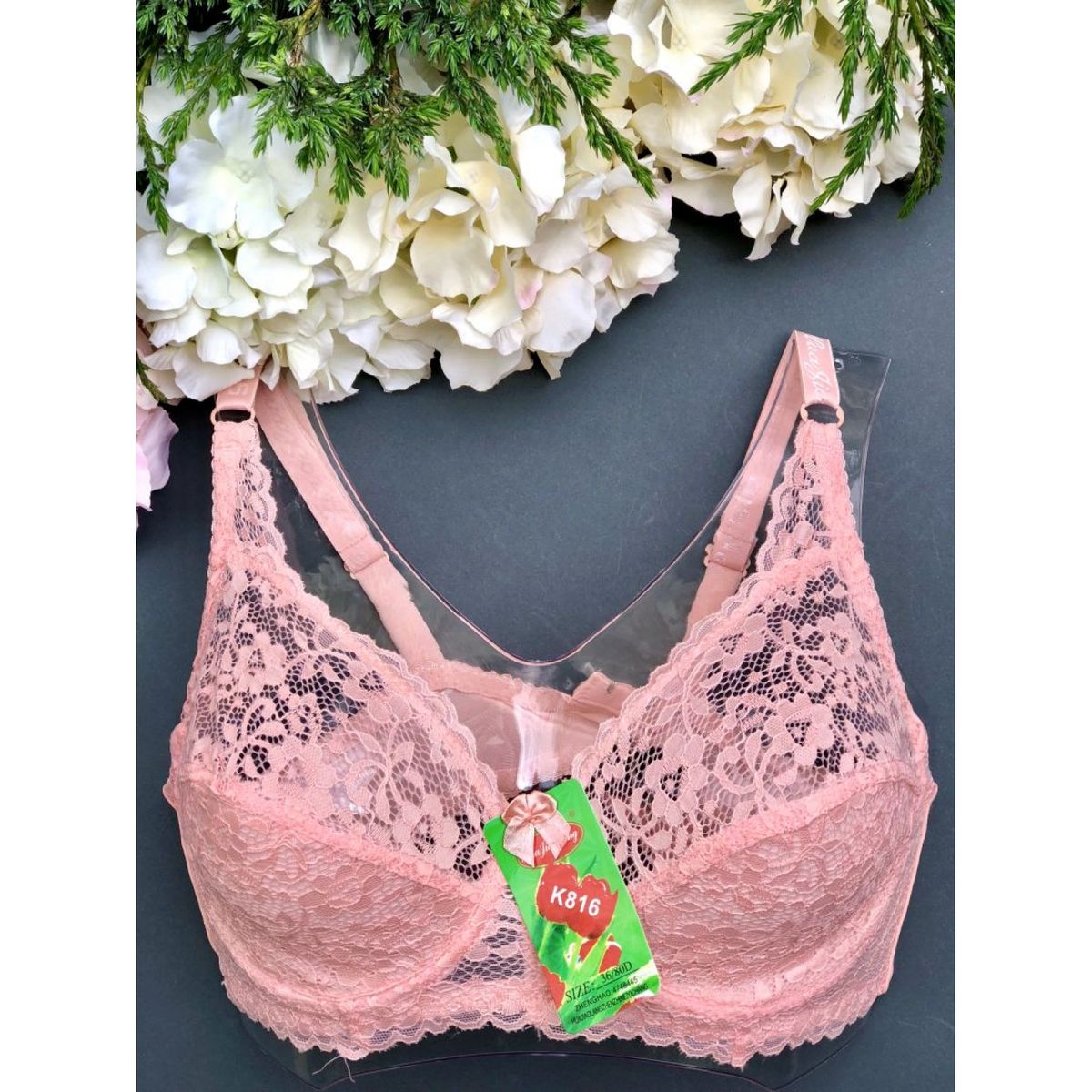 Бюстгальтер без поролона D 6601 Бюстгальтер без поролона D 6601