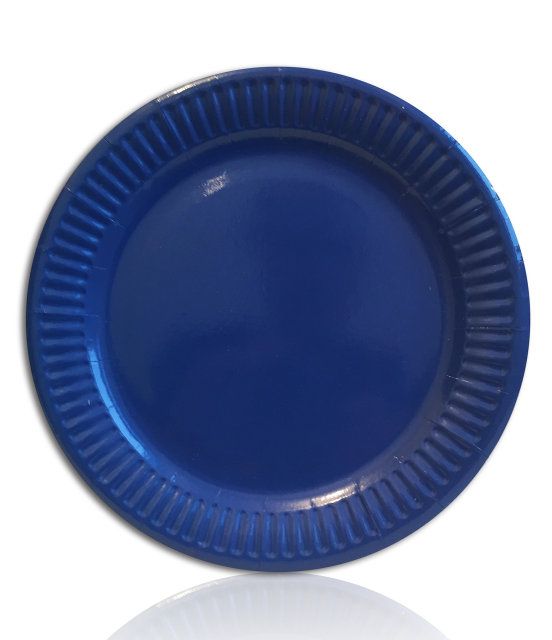 Тарелки бумажные одноразовые синие 18 см. 10 шт./уп. Тарелки бумажные одноразовые синие 18 см. 10 шт./уп.