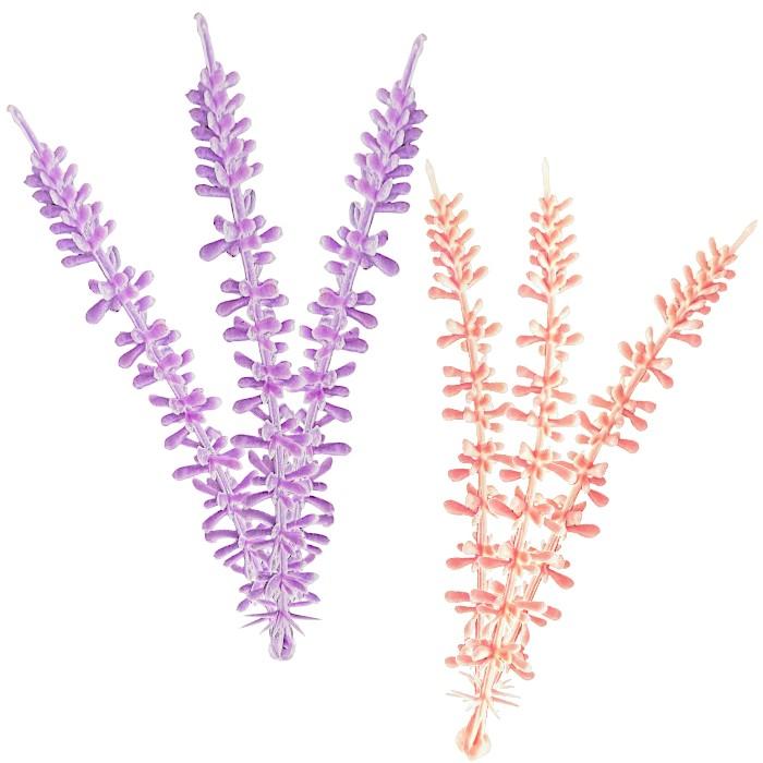 Добавка Вереск цветной пластиковый, 10см