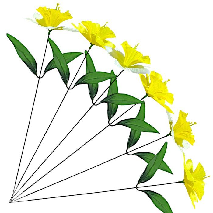 Нарцис на ножке, 40см