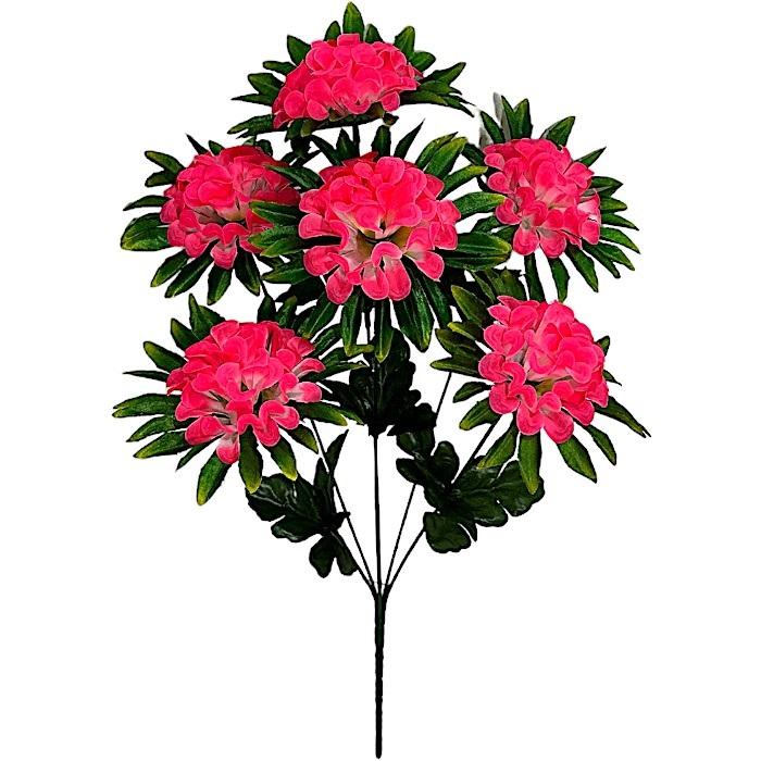 Искусственные цветы букет калинка с атласной юбкой, 50см