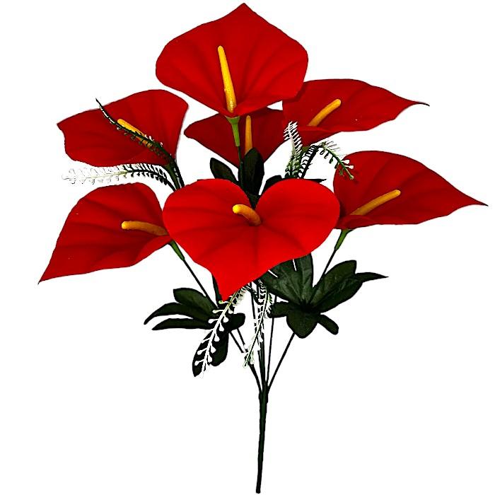 Искусственные цветы букет каллы Бархатный сезон, 55см