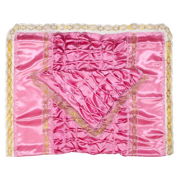 Комплект с Драпировкой 5см Атлас /Розовый/