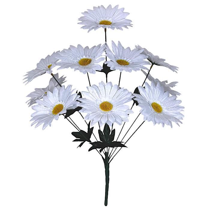 Искусственные цветы букет ромашек 10-ка, 47см