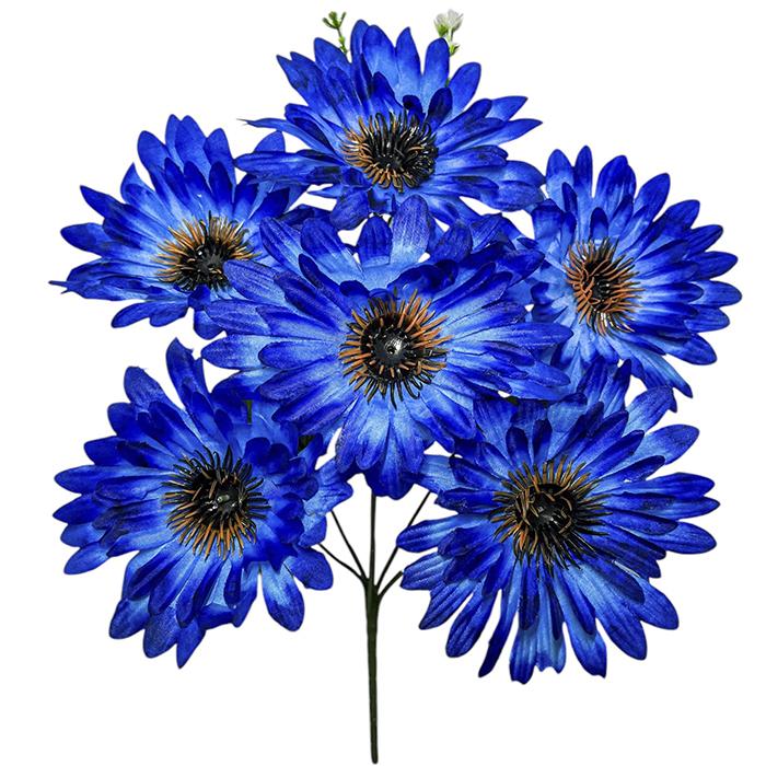 Искусственные цветы букет хризантемы Полтава, 34см