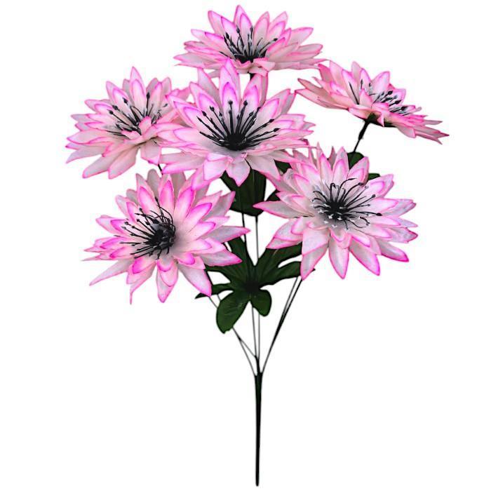 Искусственные цветы букет крокусы остроконечные, 46см