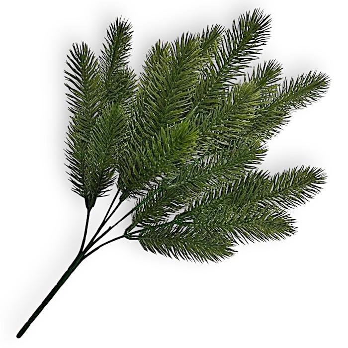Елочная ветка искусственная 25 лапок, 38см