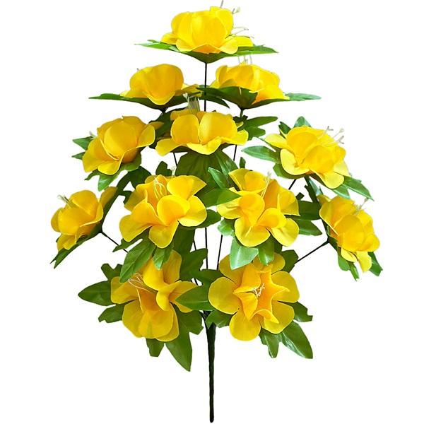 Искусственные цветы букет петуний 12-ка,50см