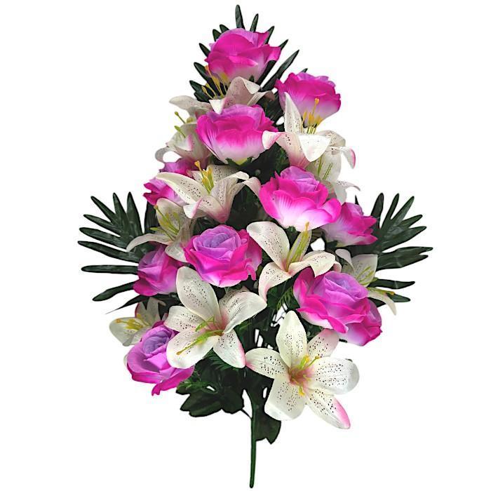 Искусственные цветы букет каскадный Симфония, 72 см