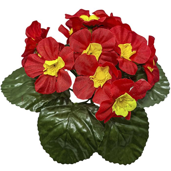 Искусственные цветы букет примула объемная заливка, 20см