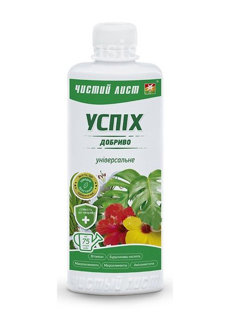 Чистый Лист Успех удобрение универсальное для комнатных 310 мл Чистый Лист Успех удобрение универсальное для комнатных 310 мл