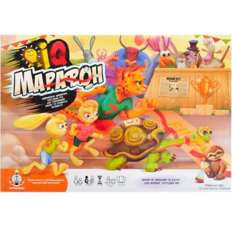 Настольная игра "IQ Марафон" рус G-IQM-01-01U Настольная игра "IQ Марафон" рус G-IQM-01-01U