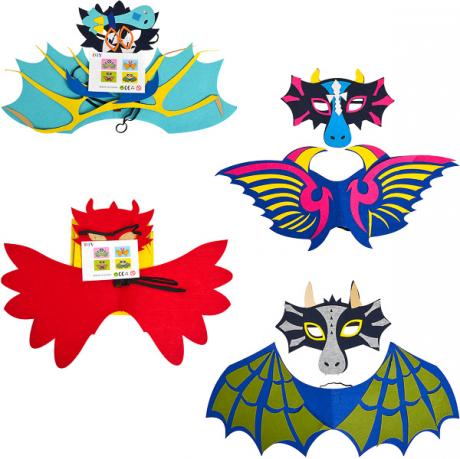 Виріб з фетру Маска + крила Виріб з фетру Маска + крила