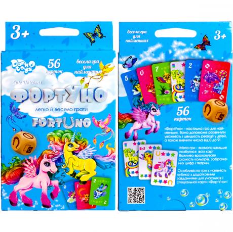 Настольная игра "ФортУно Cute Unicorns" РУС UF-04-01U Настольная игра "ФортУно Cute Unicorns" РУС UF-04-01U