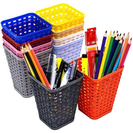 Стакан для ручек "Ротанг" 9*12*6 см Стакан для ручек "Ротанг" 9*12*6 см